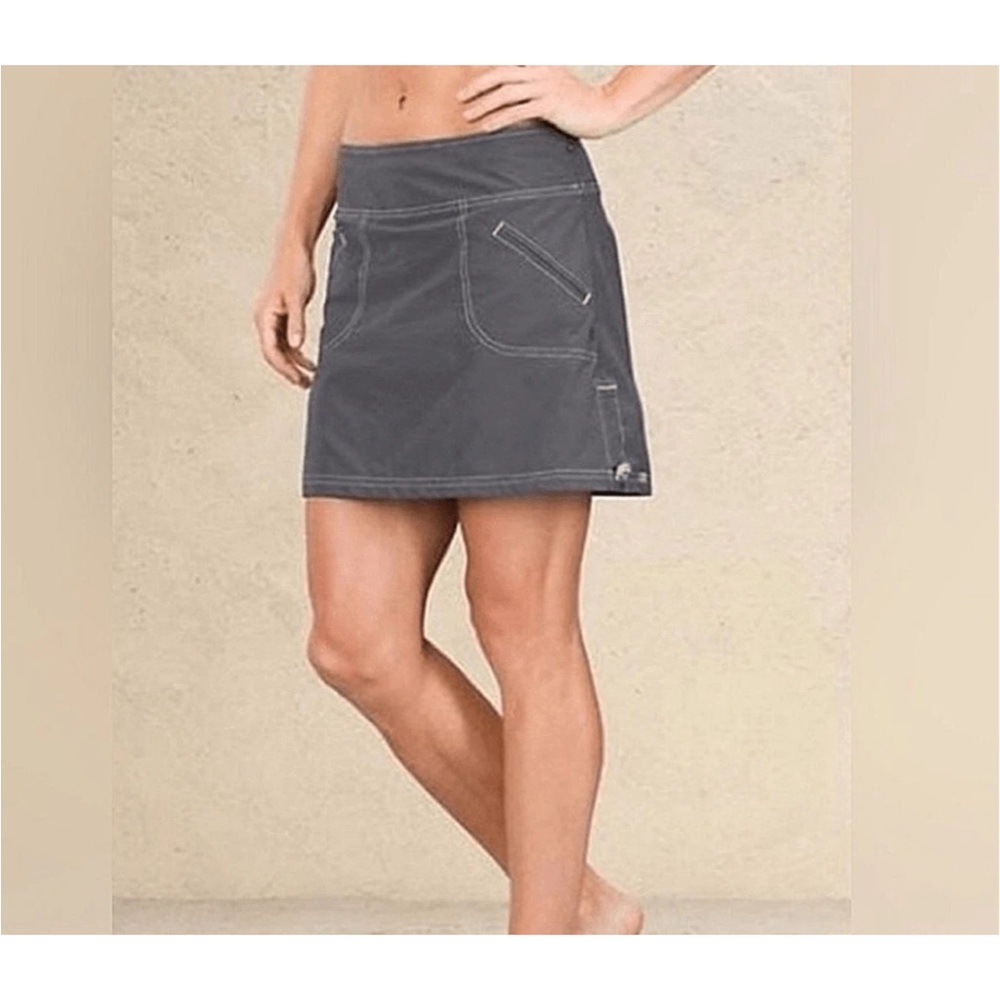 Athleta Rip Stop Skort Asphalt Gray Size 10